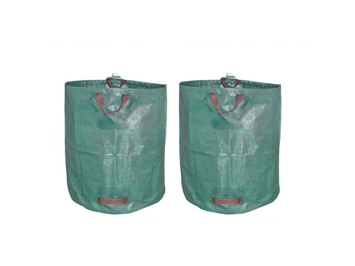 Saco De Jardim 2x 2 Sacos De Jardim Dobráveis Xxl 272l Em Pp Robusto Com Cinta Shop Story