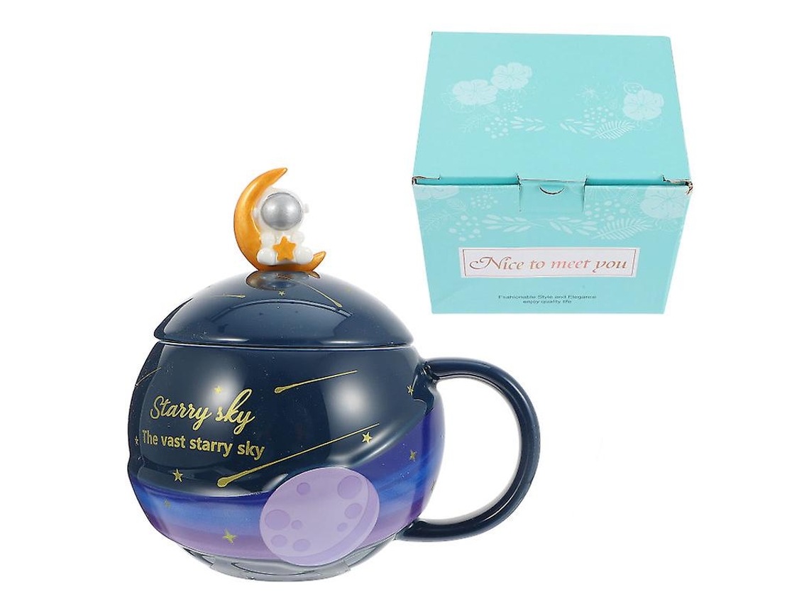 1 Conjunto De Caneca Planeta Astronauta