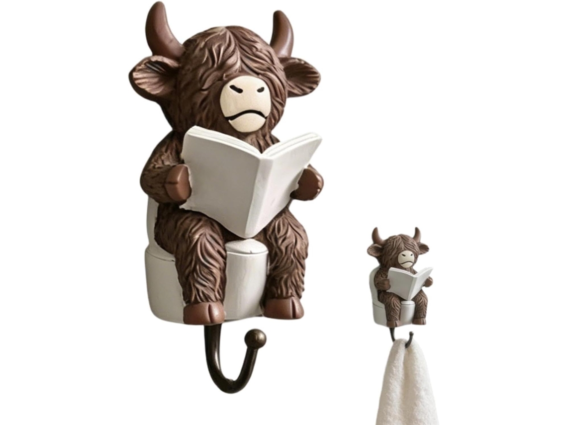 Gancho De Toalha Em Forma Figura Engraçada Resina