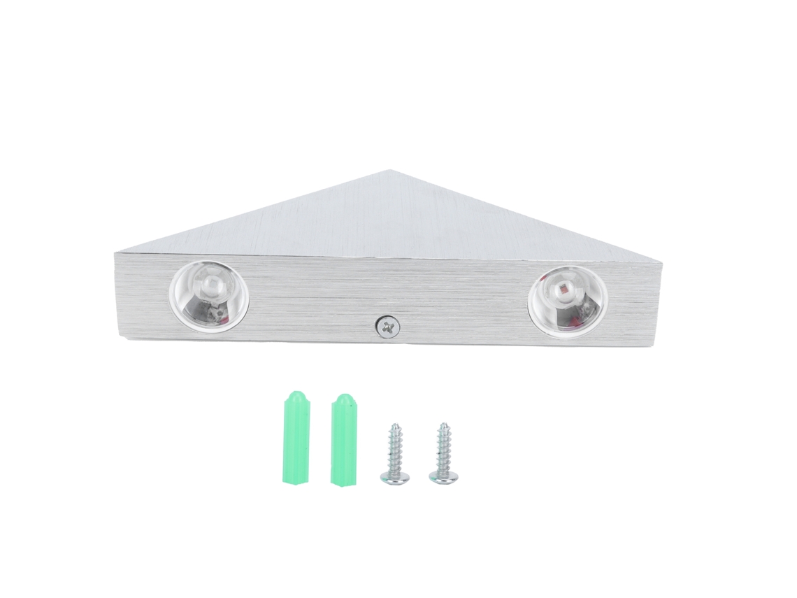 2026 lâmpada de Parede Led 9w Moderna de Alumínio Triangular para Dormitório Corredor 85 265v