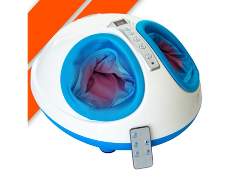 BONPLUS BP Massageador de Pés com Controle Remoto Massagem Shiatsu com Calor Intensidade Ajustável 3 Modos de Massagem Saúde