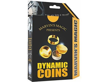 Kit de Magia  The Dynamic Coins Tricks (Idade Minima: 4)