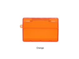 Capa Para Cartuchos De Cigarro Aquecidos Sem Combustão Iqos Iluma 6ª/7ª Geração 8.5x5.3x2.05cm Plástico Laranja Transparente Fwinl