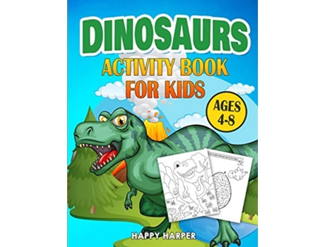 Livro Dinosaurs Activity Book de Harper Hall (Inglês)