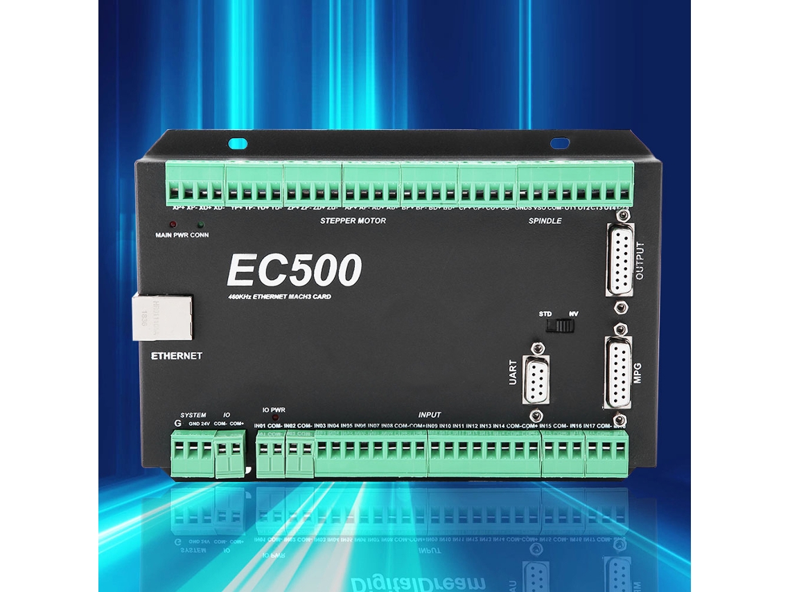 Controlador de 6 Eixos Cnc Mach3 Ethernet