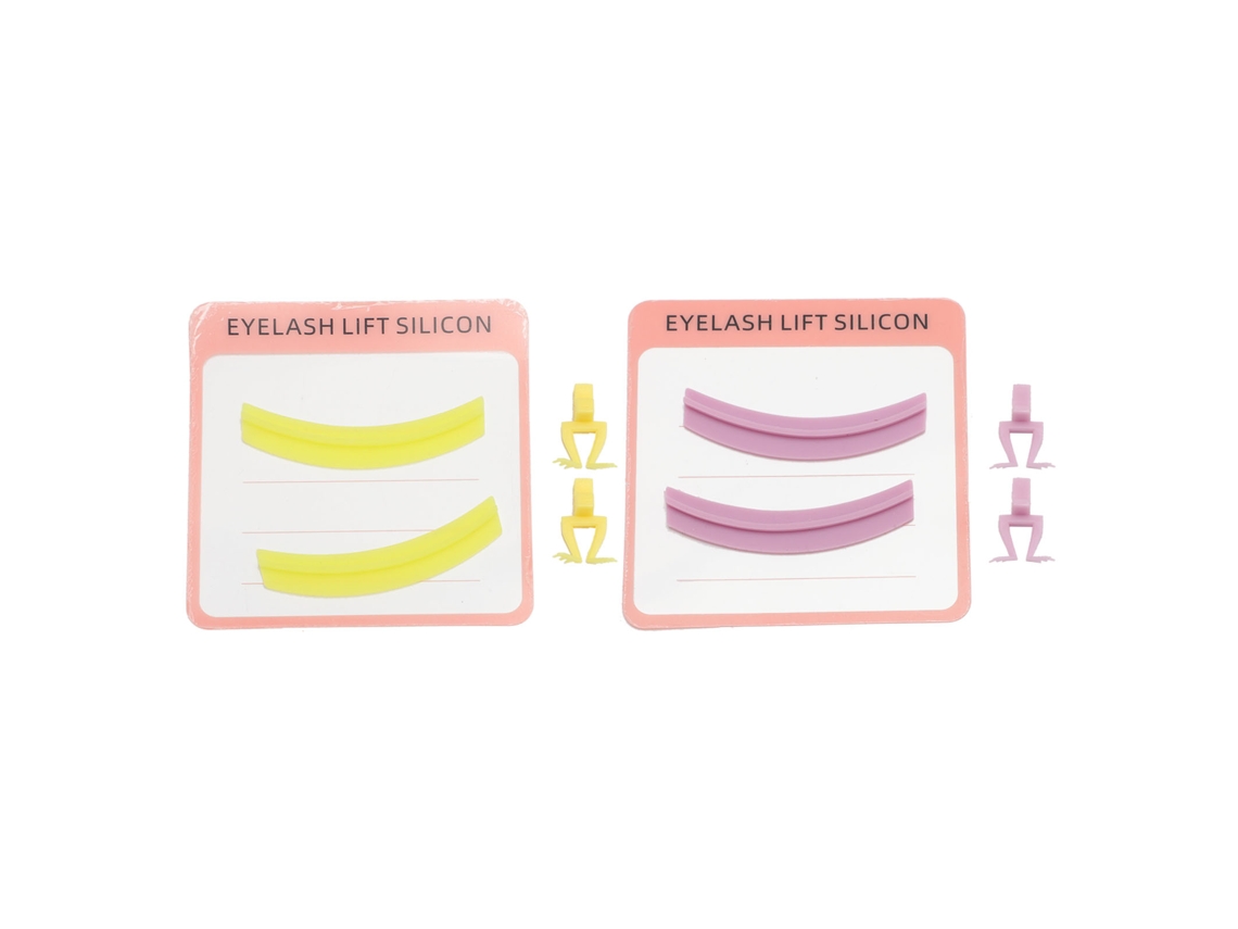 Separador De Pestañas Reutilizable Lavable Herramienta De Lifting Silicona Suministros De Pestañas Extendidas 2 Pares