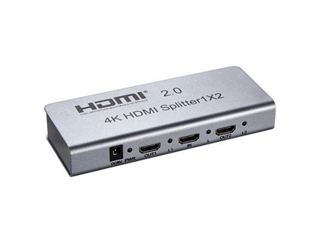 Repartidor Hdmi 1 Entrada 2 Saidas 4k Hdcp2.2