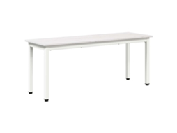 Banco Branco Madeira de Pinheiro Sólida MAISON EXCLUSIVE (110x35x45 cm)