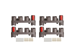 Suporte Para Acessórios De Aspirador De Pó (4 Peças) Modelos V15, V12, V11, V10, V8 E V7. Inclui Suporte Para Acessórios, Suporte De Parede E Org_ozo