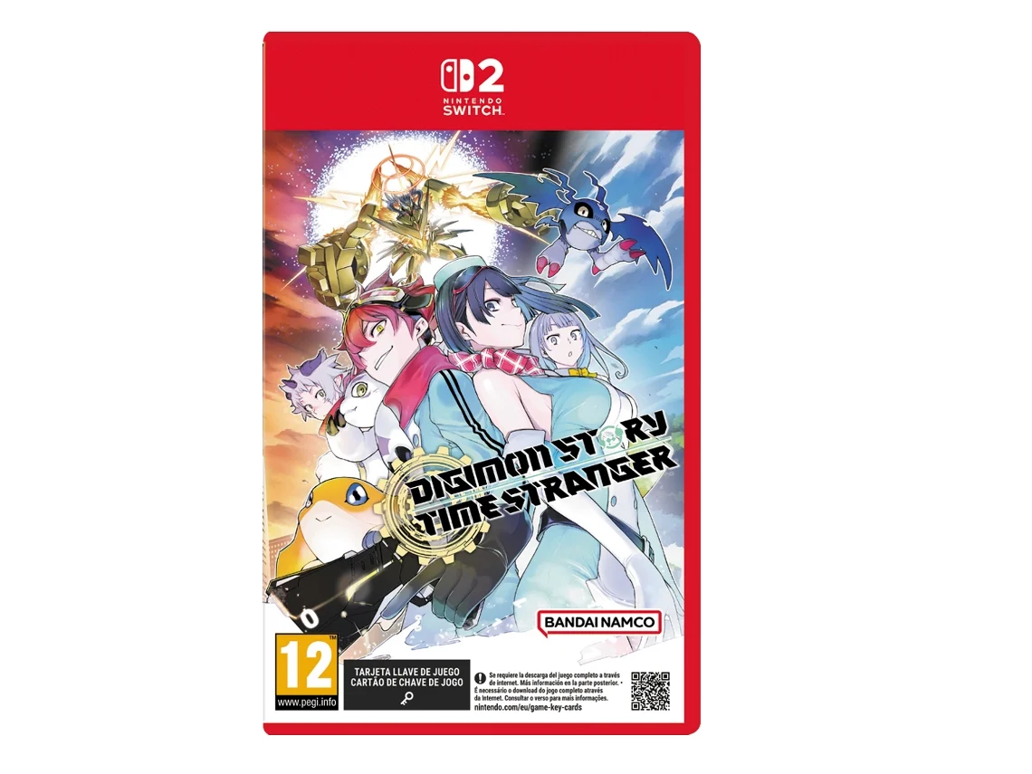 Jogo Nintendo Switch 2 Digimon Story Time Stranger (Código de Descarga na Caixa)