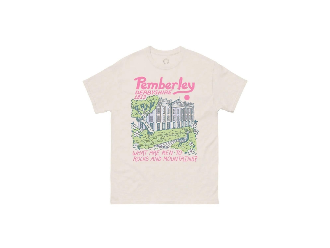 Pride And Prejudice Pemberley Unisex T shirt Classic Unisex Best Sellers Sizem ROCKINSTONE