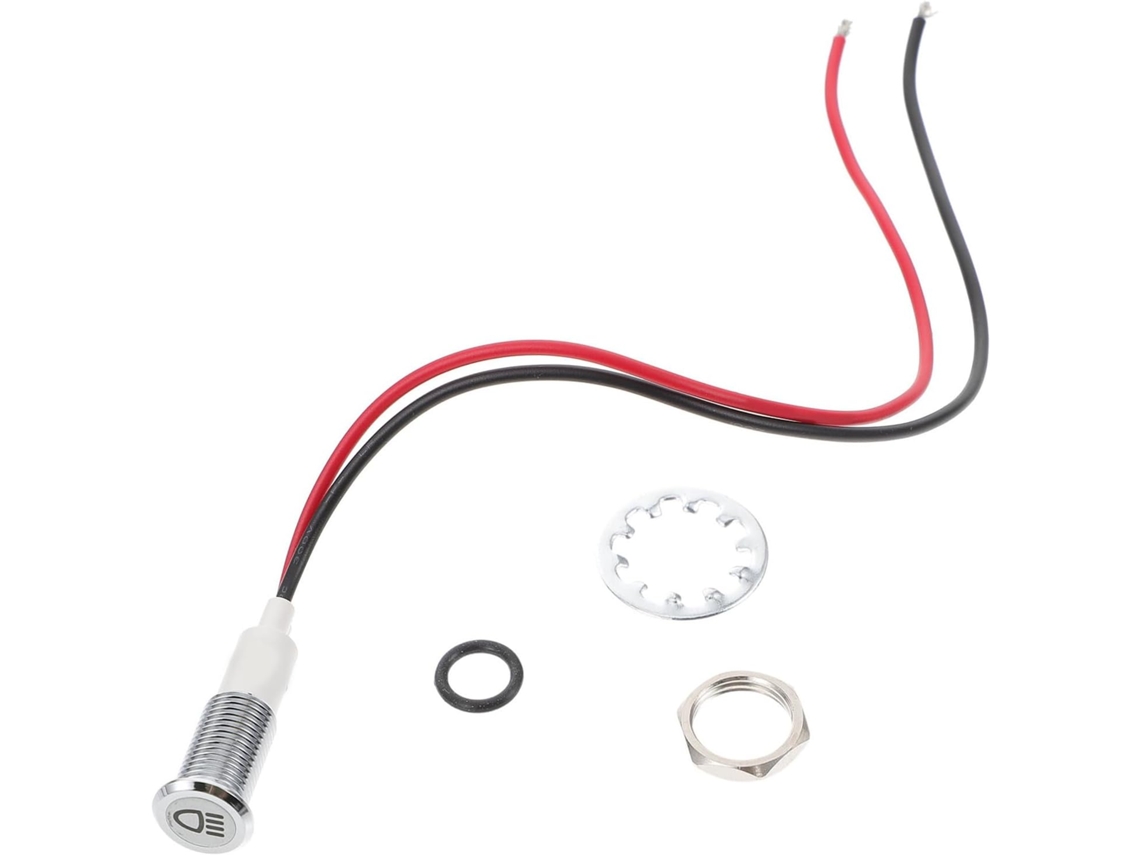 Luz Indicadora Intermitente Ibasenice Com Fio, Lâmpada Led Para Carro Ou Barco, Luz De Advertência À Prova D Água Com
