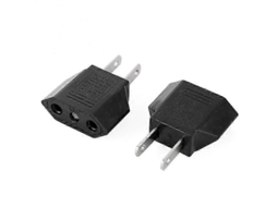 Adaptador De Tomada Elétrica Eua Para Ue Euro Europa Conversor Adaptador De Viagem Portátil China