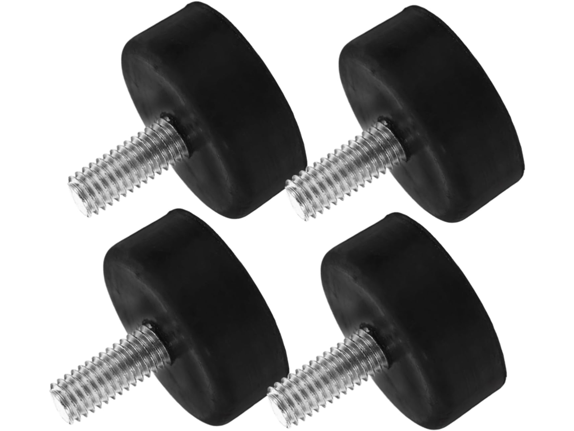 Garneck Pés Niveladores De Borracha Ajustáveis Para Móveis, 4 Peças, Design Antiderrapante E Multifuncional Com