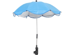 Guarda sol de Encaixe Azul celeste para Carrinho de Bebê com Revestimento Prateado, CHABERLU