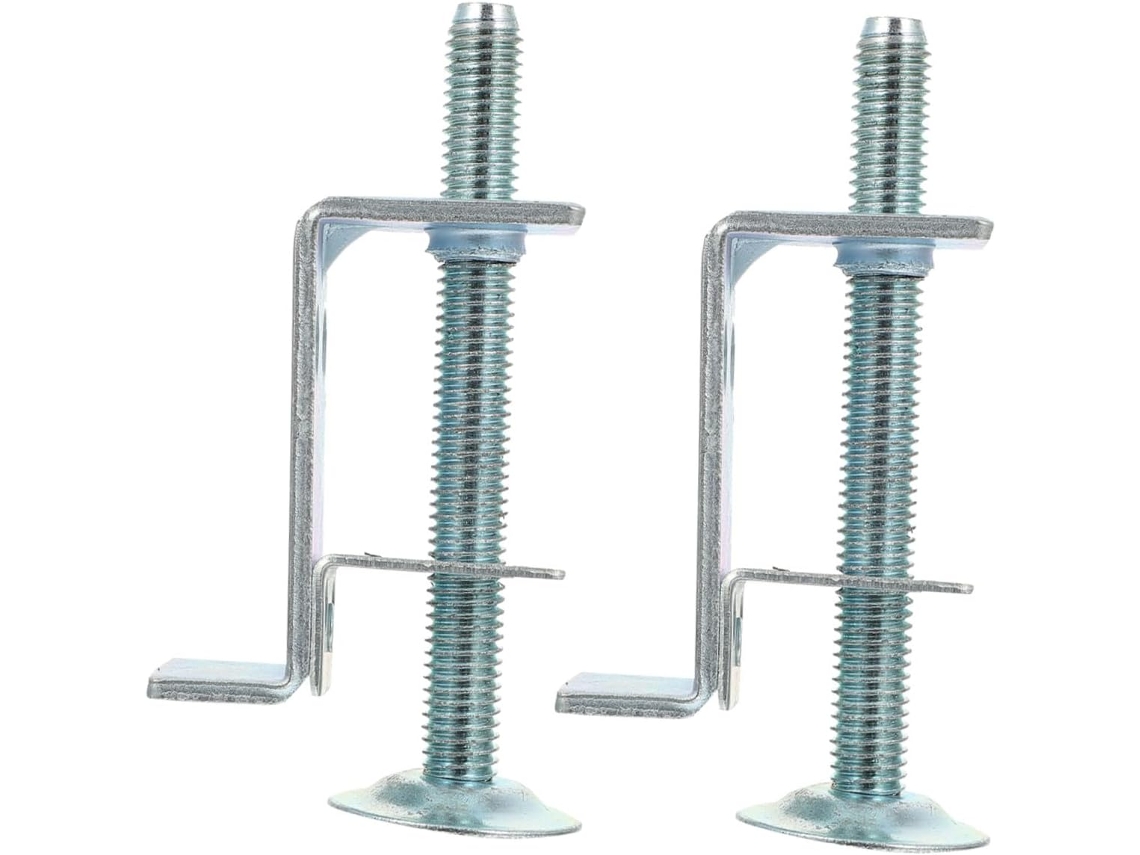 Wooneky 2 Peças Suportes Niveladores Ajustáveis Para Guarda Roupa, Para Pisos Irregulares, Altura Ajustável
