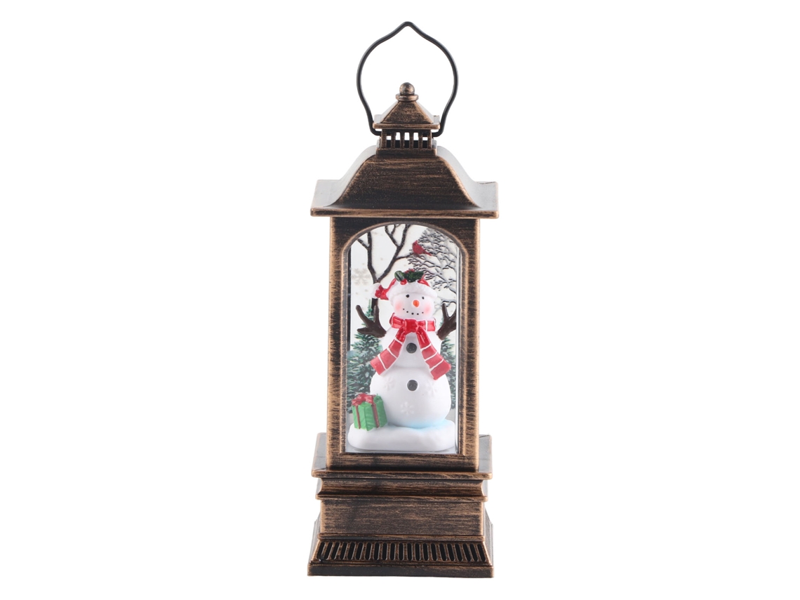 Mali lanterna de Globo de Neve com Luz Natal Boneco de Neve Decoração Casa Festiva Pvc