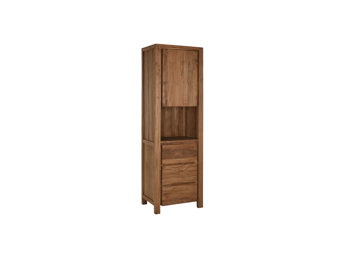 Móvel Home Esprit Natural Teca 60 X 40 X 190 Cm