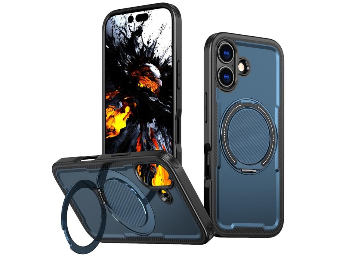 Capa Para Iphone 17 Com Suporte Giratório De 360 ​​graus E Magsafe.