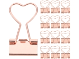 Conjunto de 12 alfinetes Sewacc para renda, pastas e documentos, ideais para materiais de escritório e uso em geral.