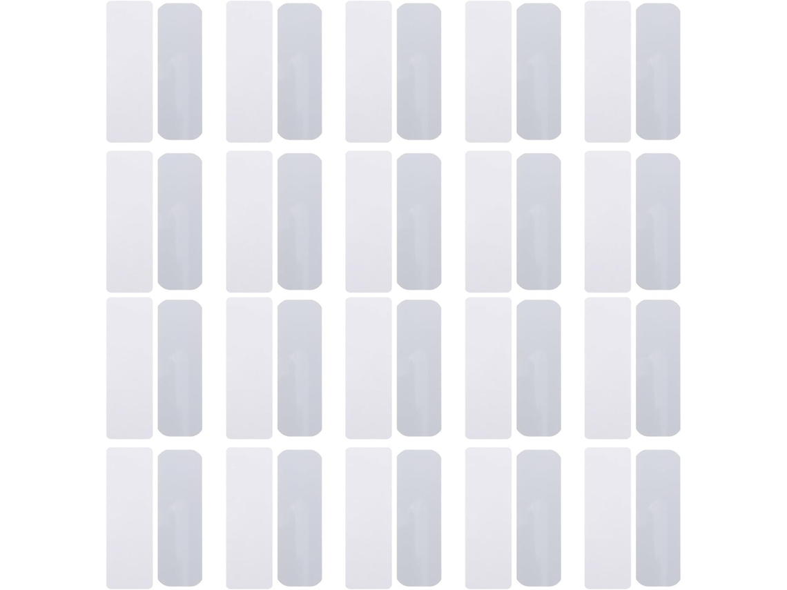 Kit De Reparo Frcolor Com 20-unidades E Adesivo Extra Forte Para Persianas Transparentes, Adequado Para Persianas
