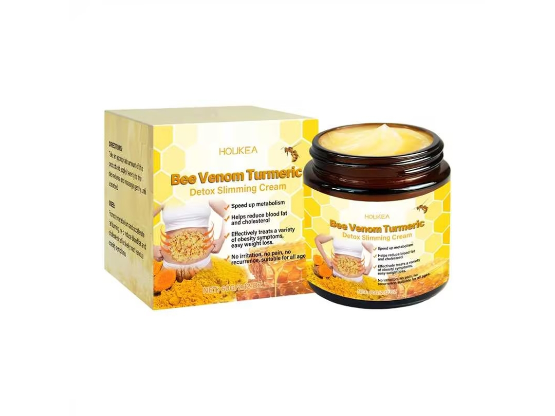 Creme Firmante Com Veneno De Abelha E Cúrcuma