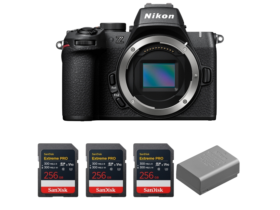 Z50 Ii + 3 Sandisk 256gb Extreme Pro Uhs ii Sdxc + Nikon En el25a + Ebook “20 Dicas para Fotos Que Impressionam” NIKON