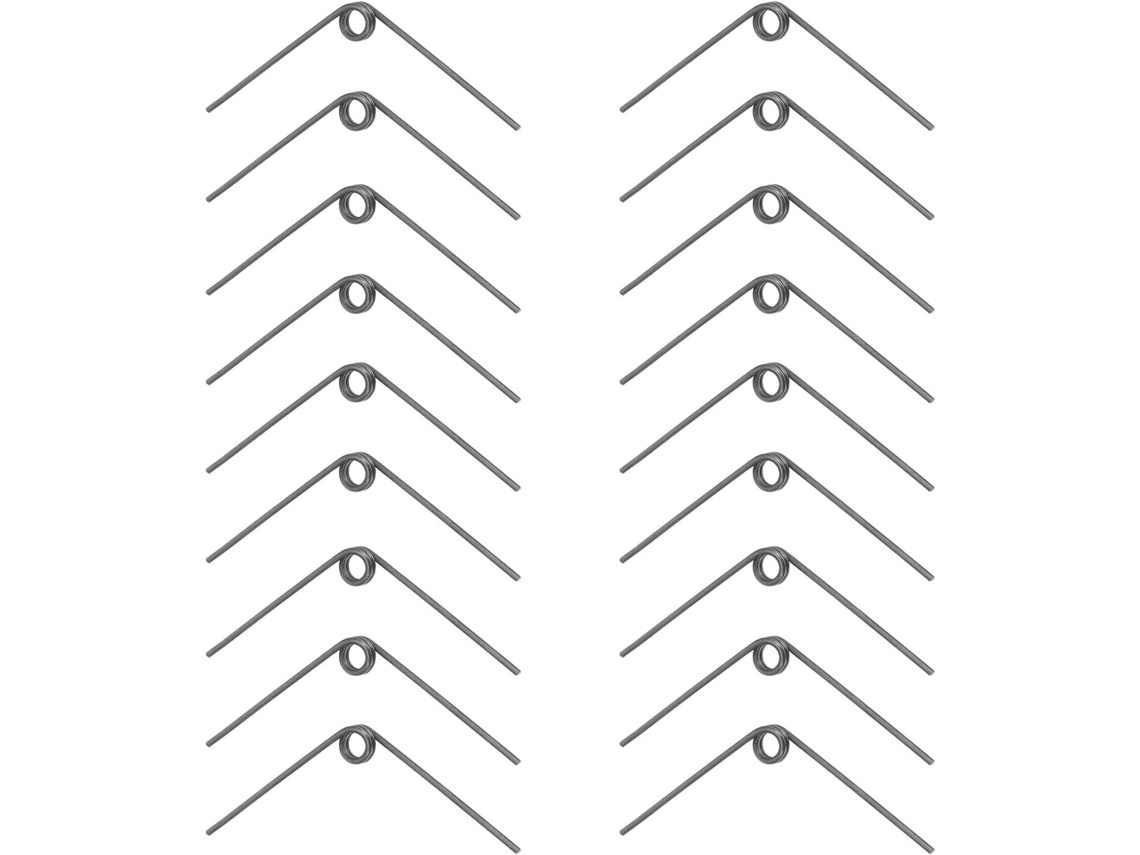 Molas De Torção Em Aço Inoxidável, 25 Unidades, Formato Em V, Fáceis De Substituir, Em Peças.