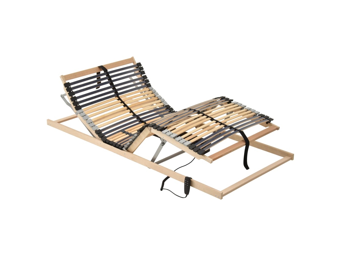 Estrado de Ripas Elétrico com 42 Ripas 7 Zonas 80x200 Cm SYFAX