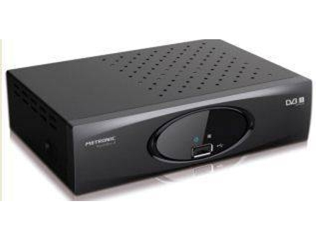 Recetor Satélite DVB-S2 METRONIC 441371 — Formatos de leitura: MPEG;MP3;JPEG