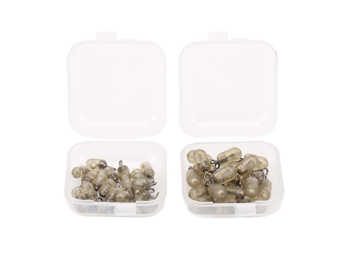 Acessórios Pesca Carpa 40pcs Swivel Connector Beads