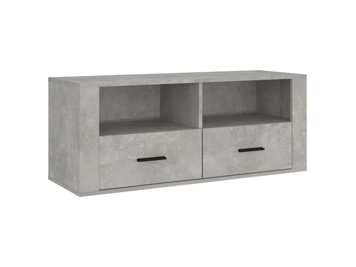 Móvel P/ Tv Madeira Processada Cinzento Cimento MAISON EXCLUSIVE (100x35x40 cm)