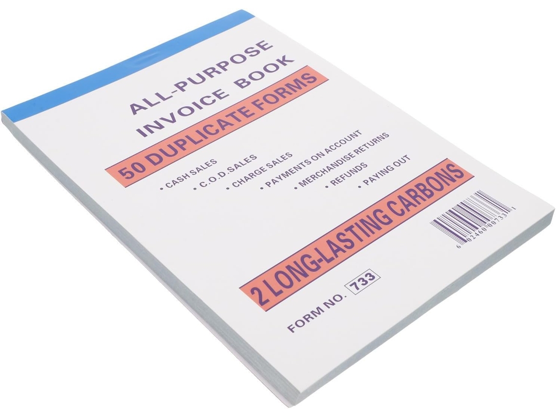 Imikeya Carnet Commandes Et Recus Format Multicolonnes Papier Branco Para Registro De Resumos No Comércio