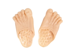 Ats pantuflas com Dedos de Pé Simulados para Festa de Halloween e Carnaval Sapatsos de Cinco Dedos Divertidos