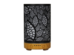 Difusor de aromas ultrassônico com luz LED, lâminas de ferro, mesa | MDUG