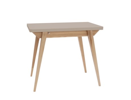 Mesa extensível 90x65x76 Bege oscuro RAGABA Envelope para 4 pessoas