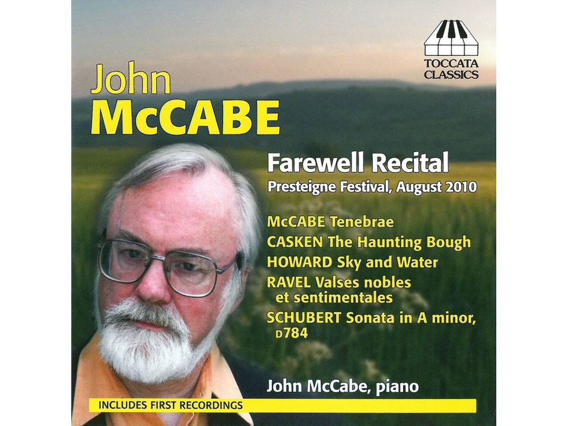 CD McCabe,John - Farewell Recital (1CD)