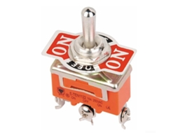 Para O Interruptor De Alavanca 3 Pinos E Ten1122, Interruptor Basculante Spst, 3 Posições, 15a, 250v, Com Furo De