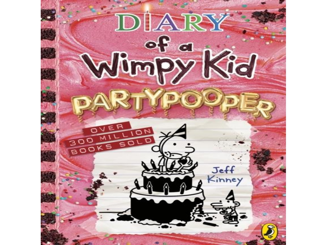 Livro Diary of a Wimpy Kid Partypooper de Jeff Kinney (Inglês)