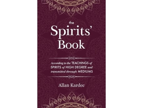 Livro The Spirits Book de Allan Kardec (Inglês - Capa Dura)