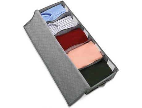 Organizador de Roupa  SKUD72777 (Cinzento - 97 x 33 x 15 cm)