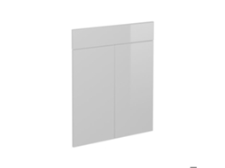 Frente de Cozinha R line, 59.6x70.8cm, para móvel com gavetas, branco alto brilho VICCO