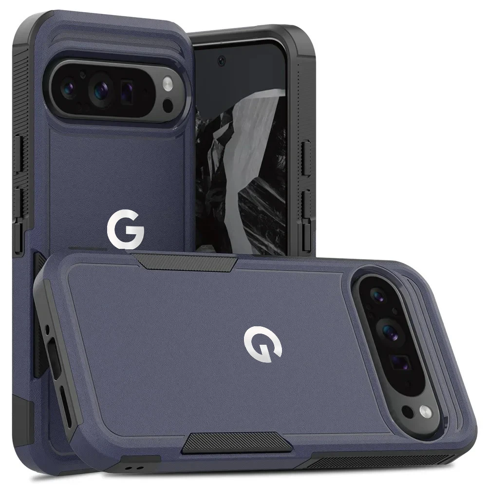 (azul, Google Pixel 7 Pro) Capa De Celular Blindada Ott Resistente A Quedas De Nível Militar, Robusta E Durável, À Prova De Choque.