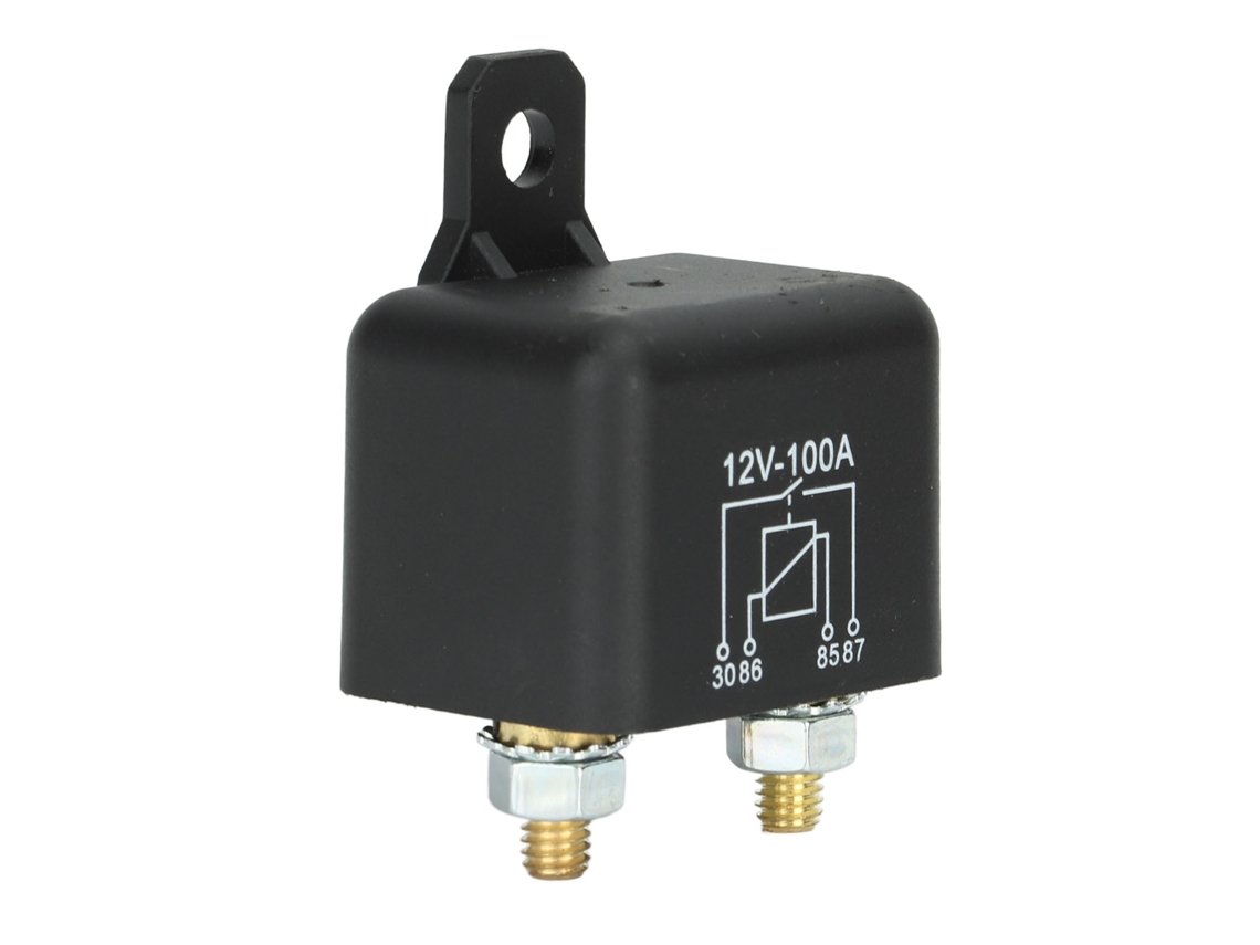 Laxiscreed Válvula Solenoide 12v Com Relé De 4 Pinos Para Jardins, Tratores E Carrinhos De Golfe