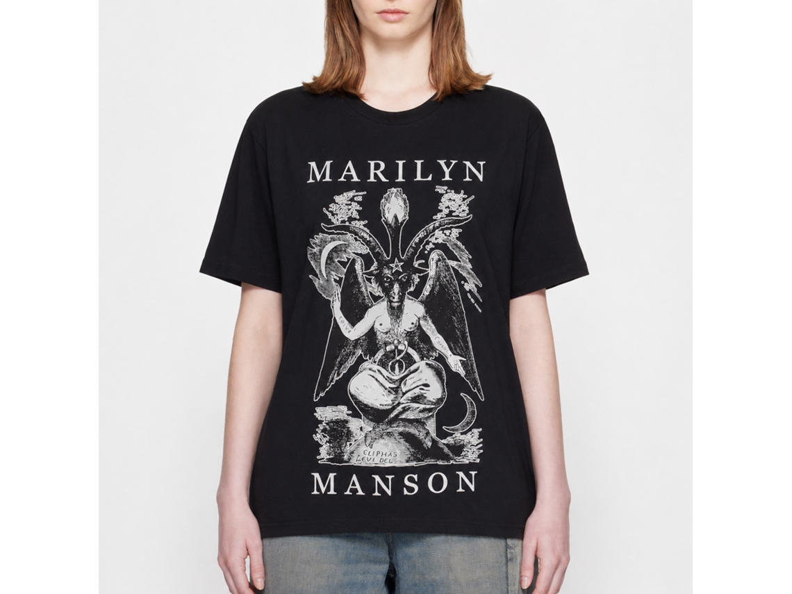 Marilyn Manson Baphomet T-shirt Unisex Adults Size:xxl
