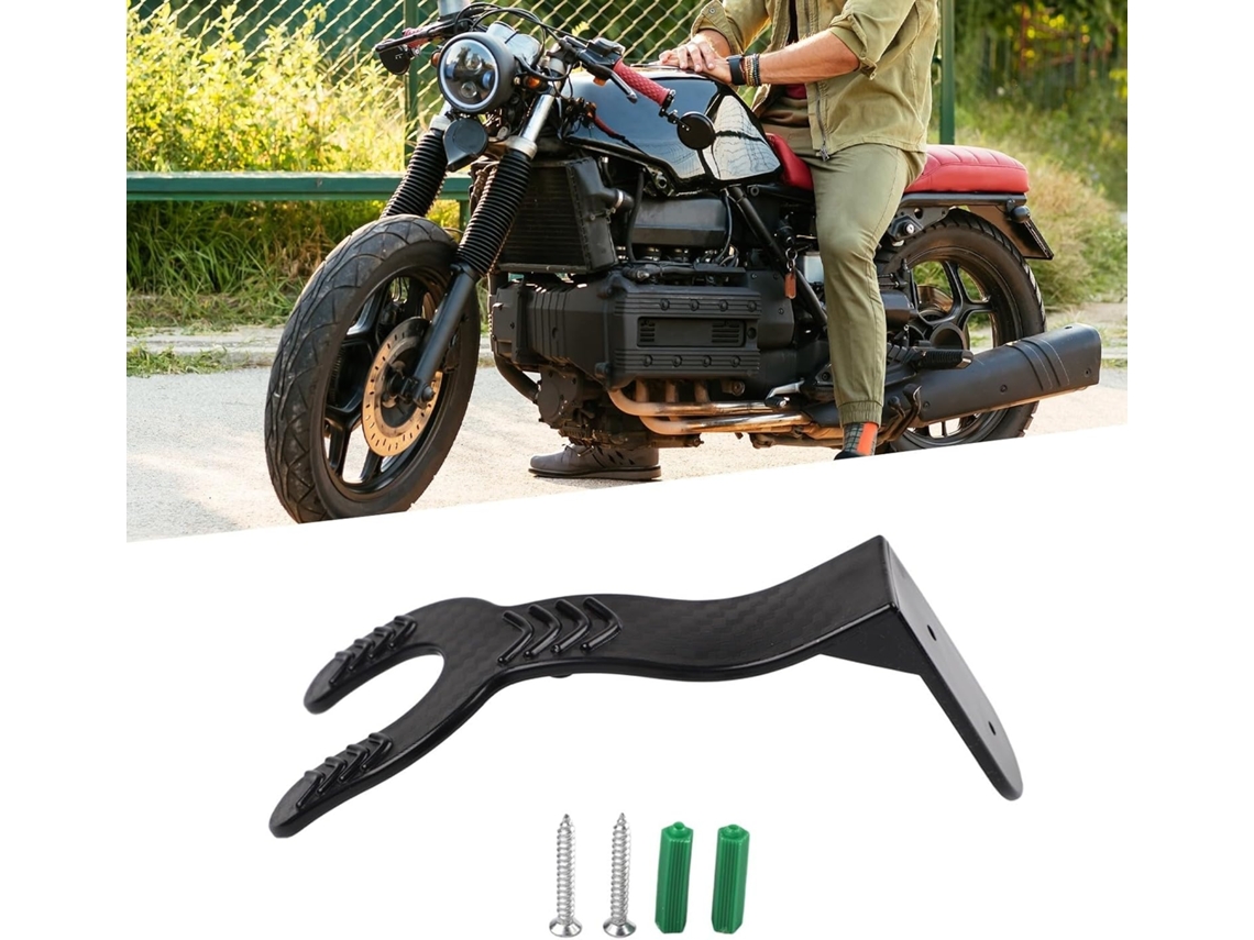 Suporte De Parede Para Capacete De Motocicleta - Design Compacto