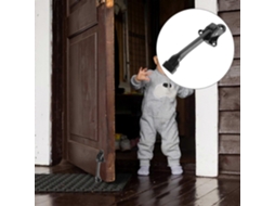 Batente De Porta De Liga De Zinco Com Mola, 127 Mm, Para Piso, Com Alavanca, 6 Parafusos, Ideal Para Quarto, Garagem, Es Aquaforge (2 Peças)