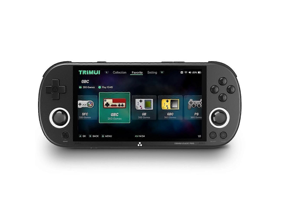 Console De Jogos Portátil Smart Pro De Código Aberto, Retro Arcade Hd, Tela Ips De 4,96 Polegadas, Console De Jogos Linux Ly Ebike