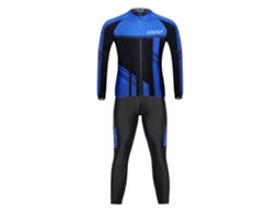 Conjunto De Roupa De Ciclismo Masculino Inverno Manga Longa Impermeável Com Calças Com Espuma 3d