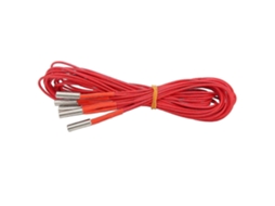 Conjunto de 5 Cartuchos Tubo Aquecimento para Impressora 3d, Aquecedor Extrusora, Haste Hotend em Aço Inoxid Ável, 12v Dc, 40w, 1 Metro D GOKOCO